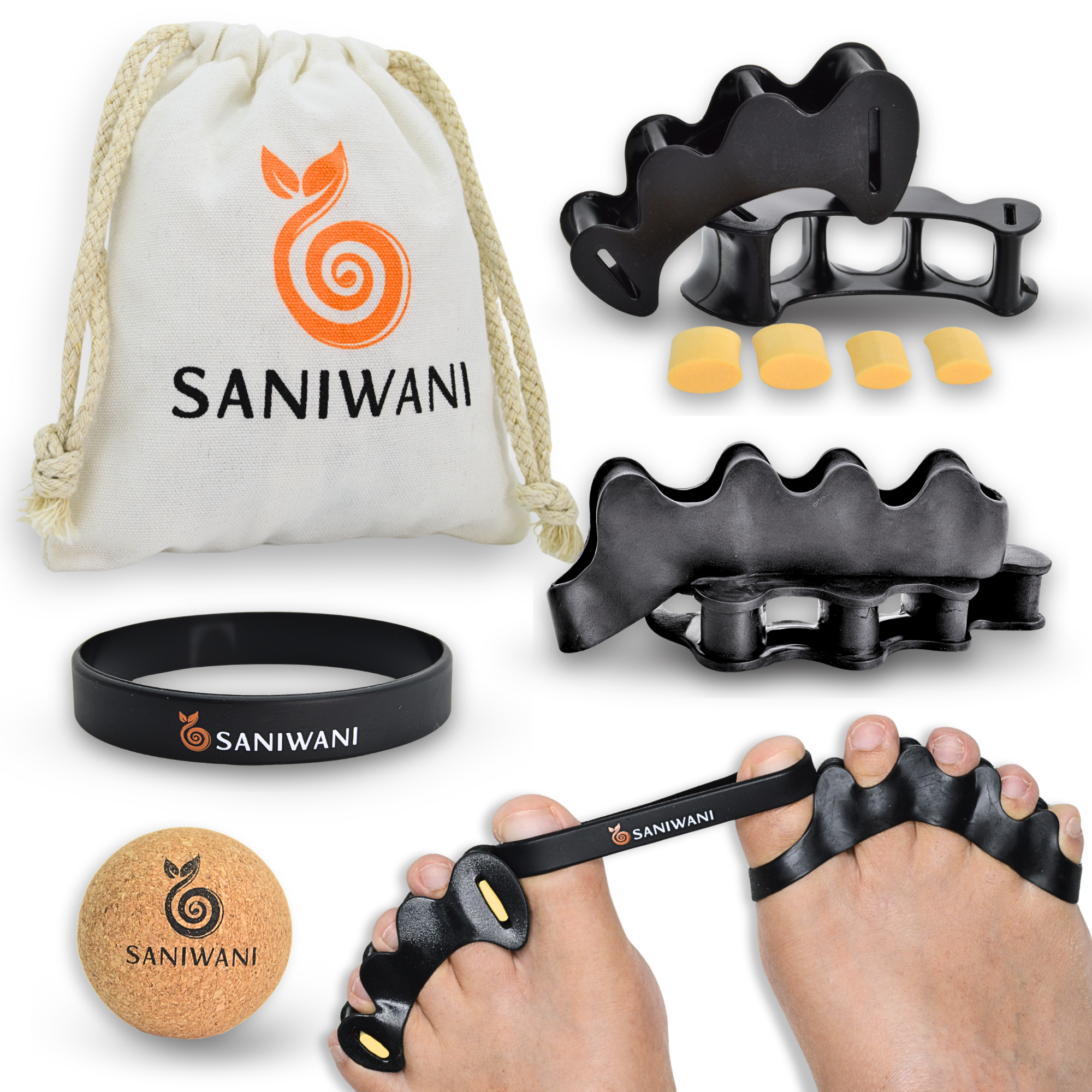 Kit funcional completo para los pies